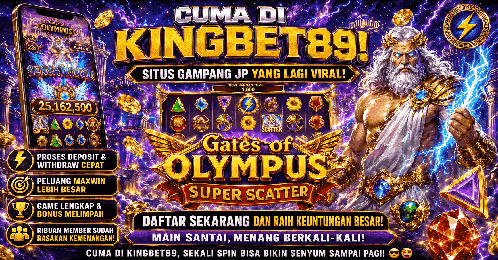 kingbet89 Link Akses Premium Terbaik dan Game Resmi